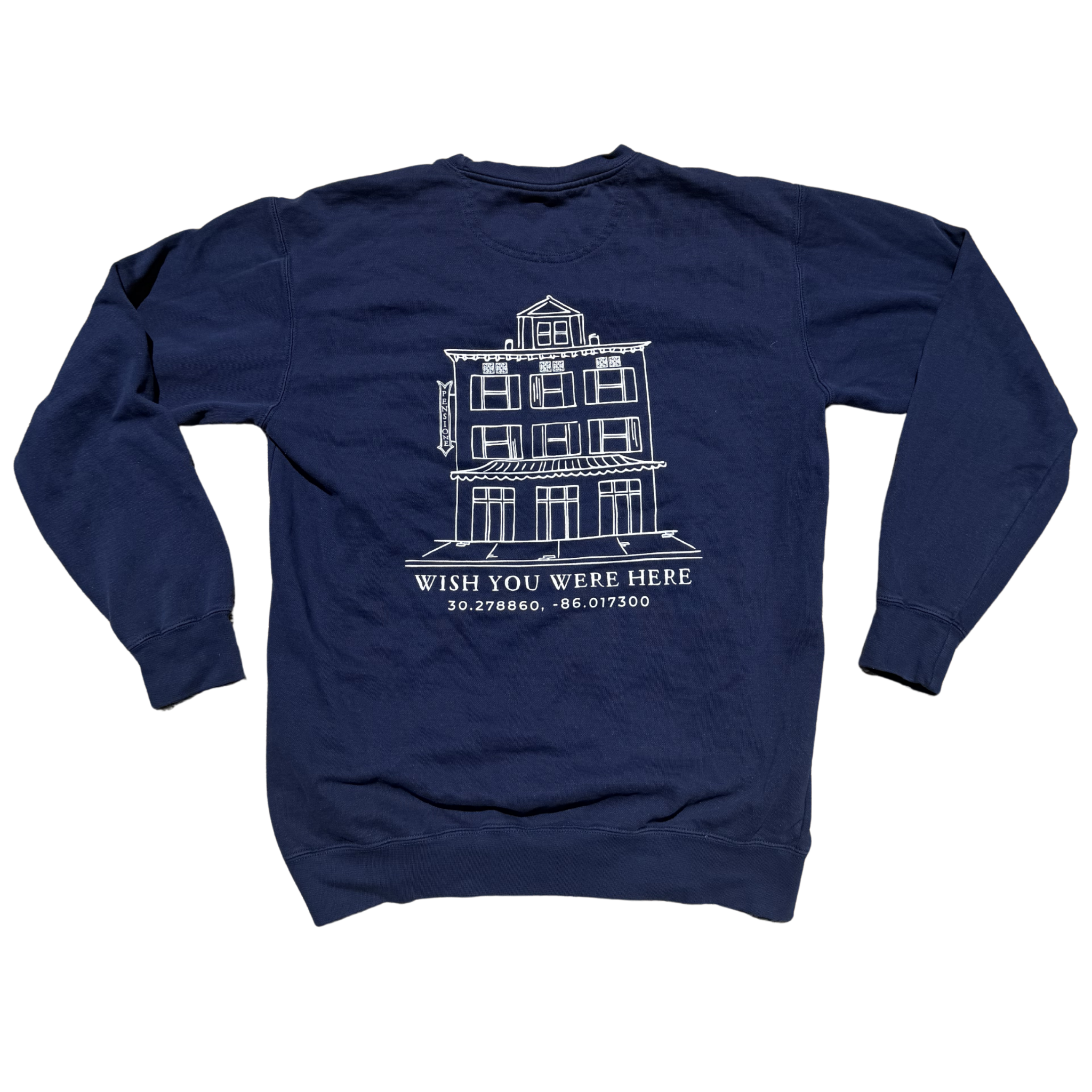 Wish You Were Here Classic Crew Neck Sweatshirt