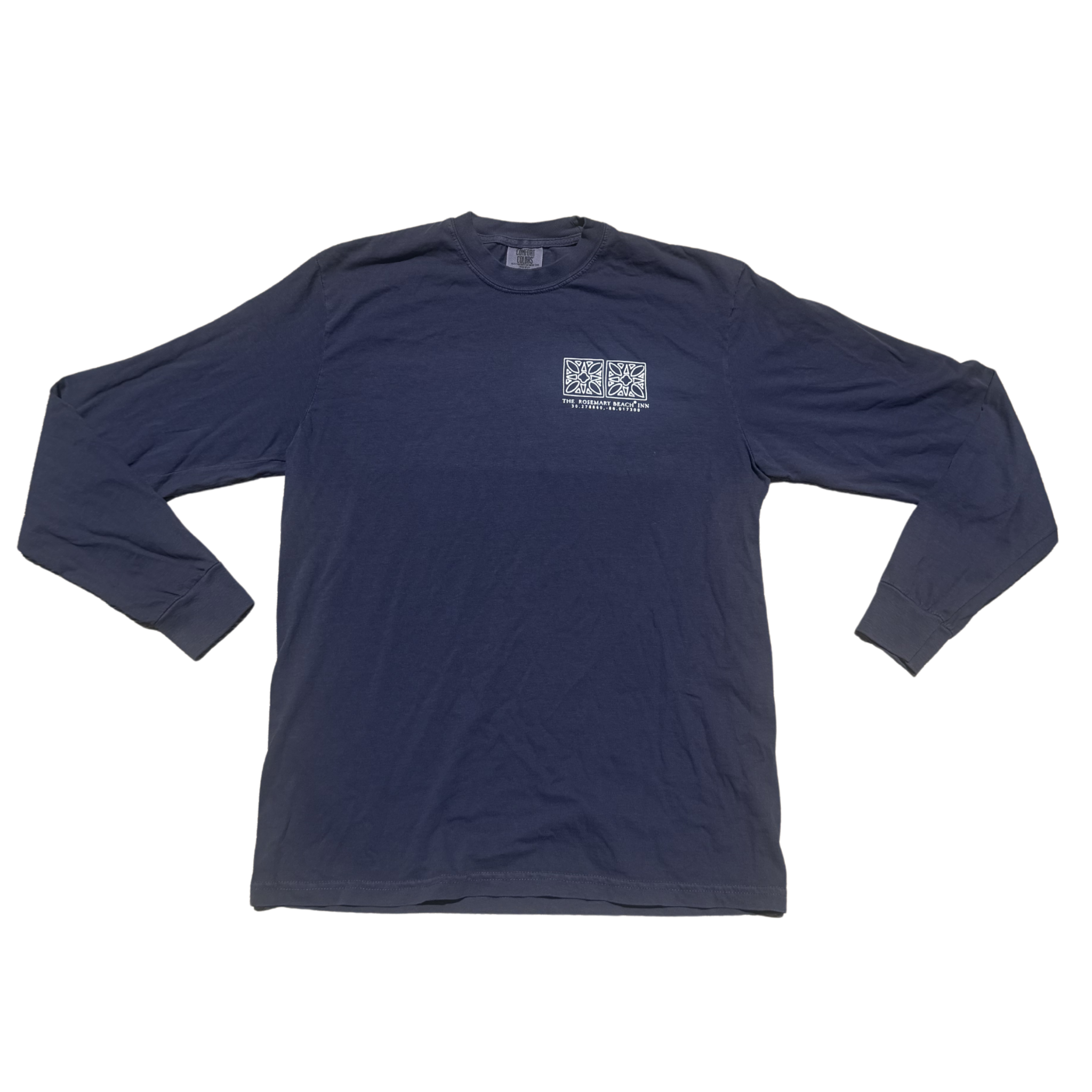 Wish You Were Here Classic Long Sleeve Shirt - Navy